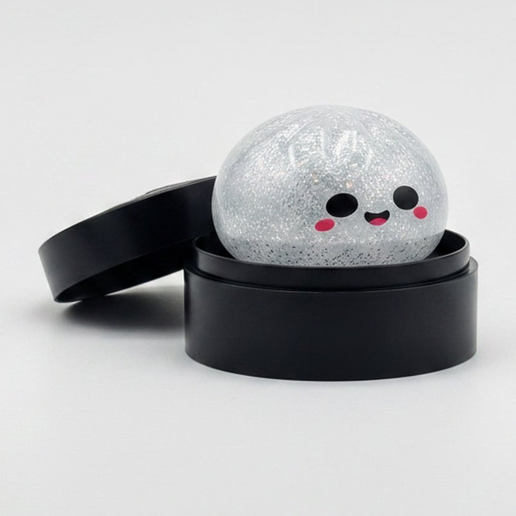 Halloween Jelly Bao Bun Squishy Slow Rising Stress Toy - White 2
