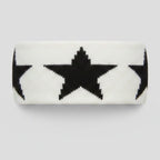 Black And White Star Knit Hairband – hair accessories (view 1)
