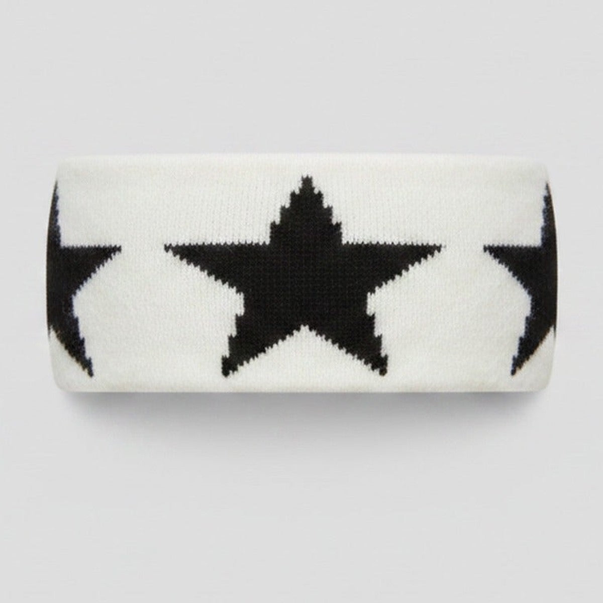 Black And White Star Knit Hairband – hair accessories (view 1)