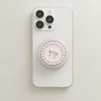 Elegant Pearl Bow Phone Grip – tech (view 1)