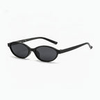 Black Oval Retro Sunglasses – eyewear (view 1)