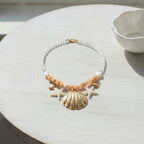 Beaded Ocean Charm Layered Necklace - Type 4