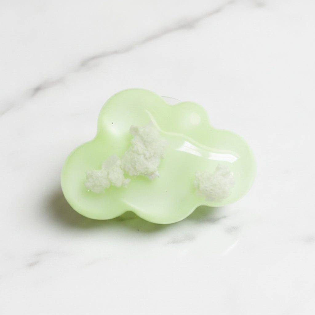 Puffy Cloud Phone Grip - Sage Green
