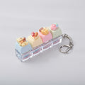 Miniature Dessert Keychain Charm - Bear Paws