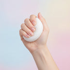 Squishy Cloud Ball - Cream - squeeze in hand