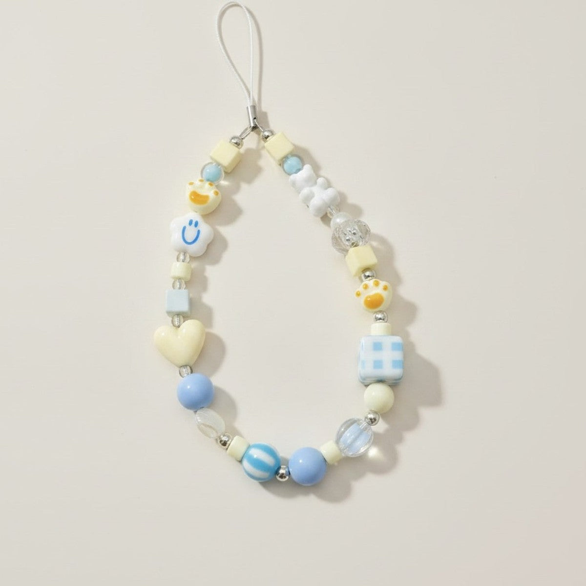 Cute Beaded Phone Charm Strap – tech (view 1)