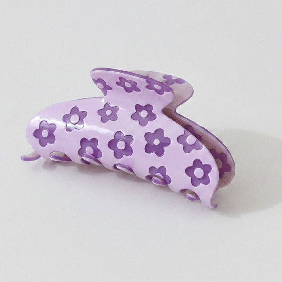 Flower Hair Claw Clip - Purple Daisy – hair accessories (view 1)
