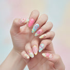 Ocean Bloom 3D Press-On Nails - Type 1
