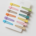 Colorful Hair Clips Set Rainbow Alligator – hair accessories (view 1)