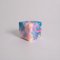 Trippy Eyes Squishy Cube - Swirl Marble