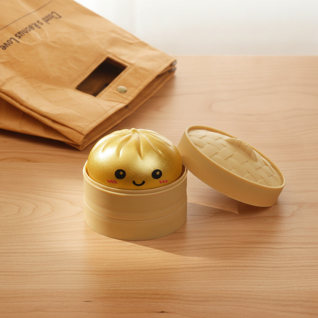 Steamer Basket Squishy Friend - Gold
