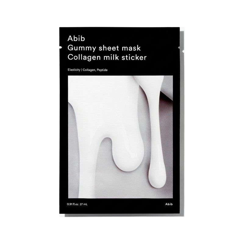 GUMMY SHEET MASK COLLAGEN MILK STICKER (2023)