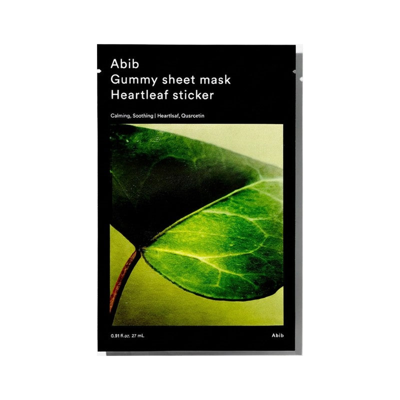 GUMMY SHEET MASK HEARTLEAF STICKER (2023)