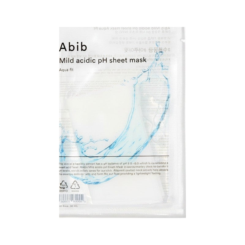 Mild Acidic pH Sheet Mask_Aqua Fit