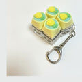 Pineapple Keycap Keychain Set - Type 3