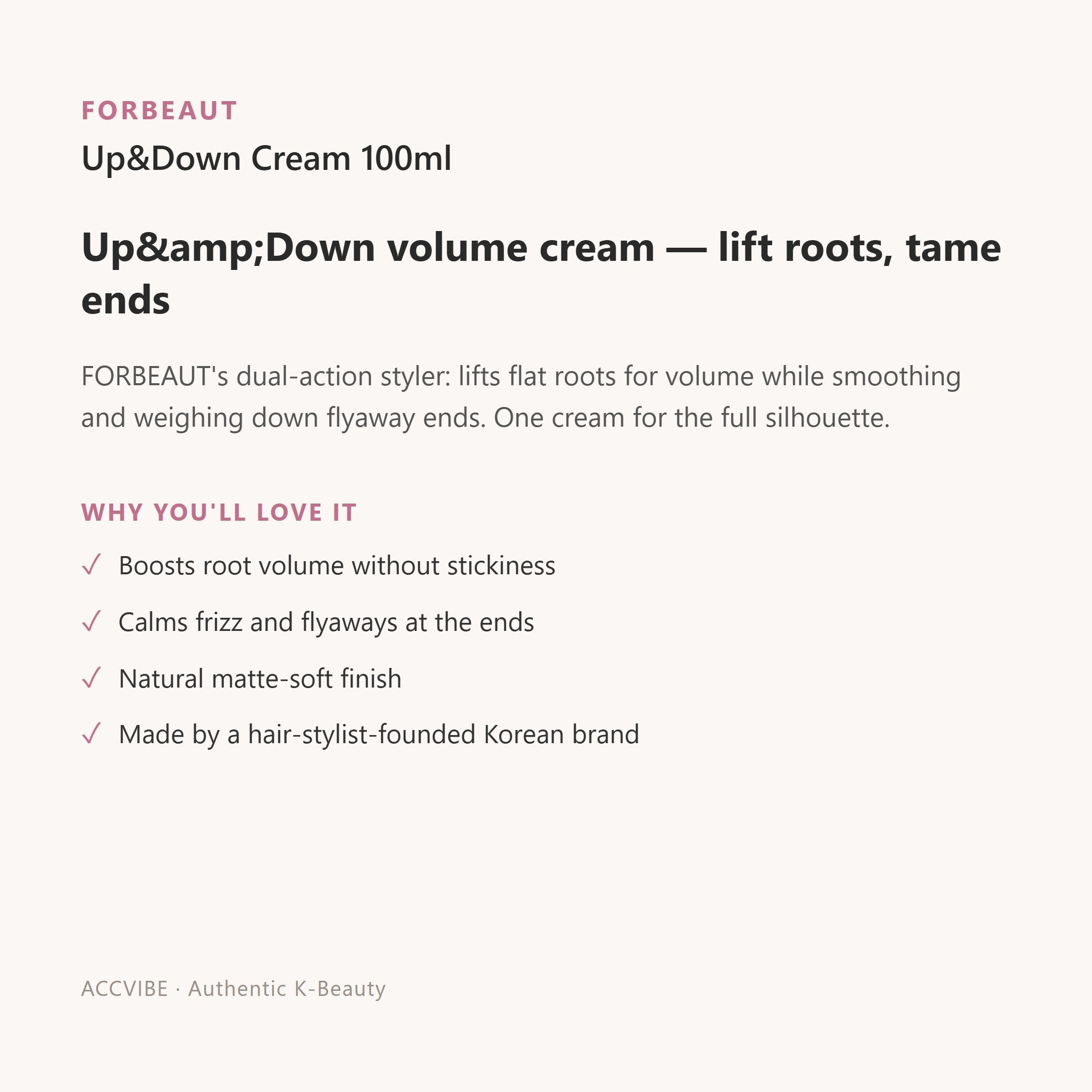 Up&Down Cream 100ml