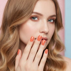 Gel Nails Press-On Set - Terracotta