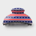 American Flag Stars Hair Claw Clip - American Flag – hair accessories (view 1)