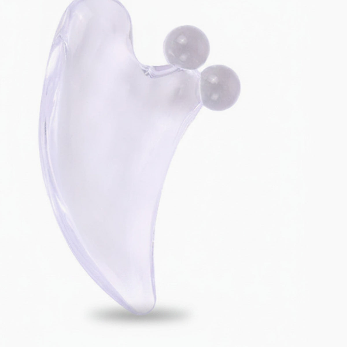 Lavender Pearl Gua Sha Stone Face Tool – Korean beauty tool (view 1)