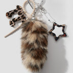 Fluffy Tail Bag Charm - Brown Tail
