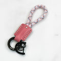 Get Rich Braided Rope Keychain - Pink Rope – novelty & toys (view 1)