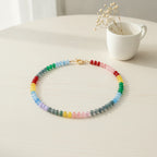 Chunky Gemstone Bead Necklace - Type 8