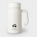 White Ceramic Tumbler With Handle Character Design – novelty & toys (view 1)