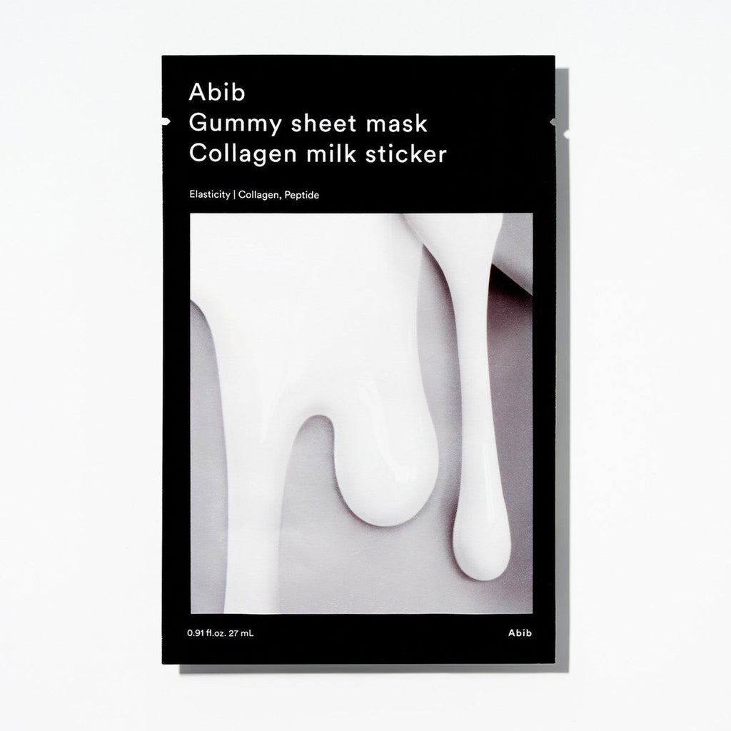 Gummy Sheet Mask Collagen Milk Sticker (2023)