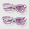 Purple Heart Charm Hair Claw Clips Set – hair accessories (view 1)
