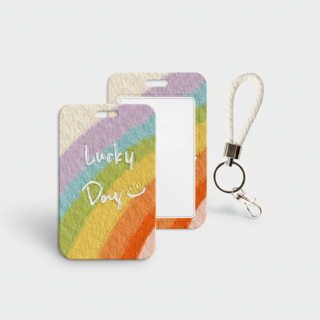 Lucky Days Rainbow Card Charm Rainbow