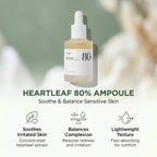 HEARTLEAF 80% AMPOULE 30ml
