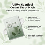 [1EA] HEARTLEAF CREAM SHEET MASK NIGHT SOLUTION 25ml