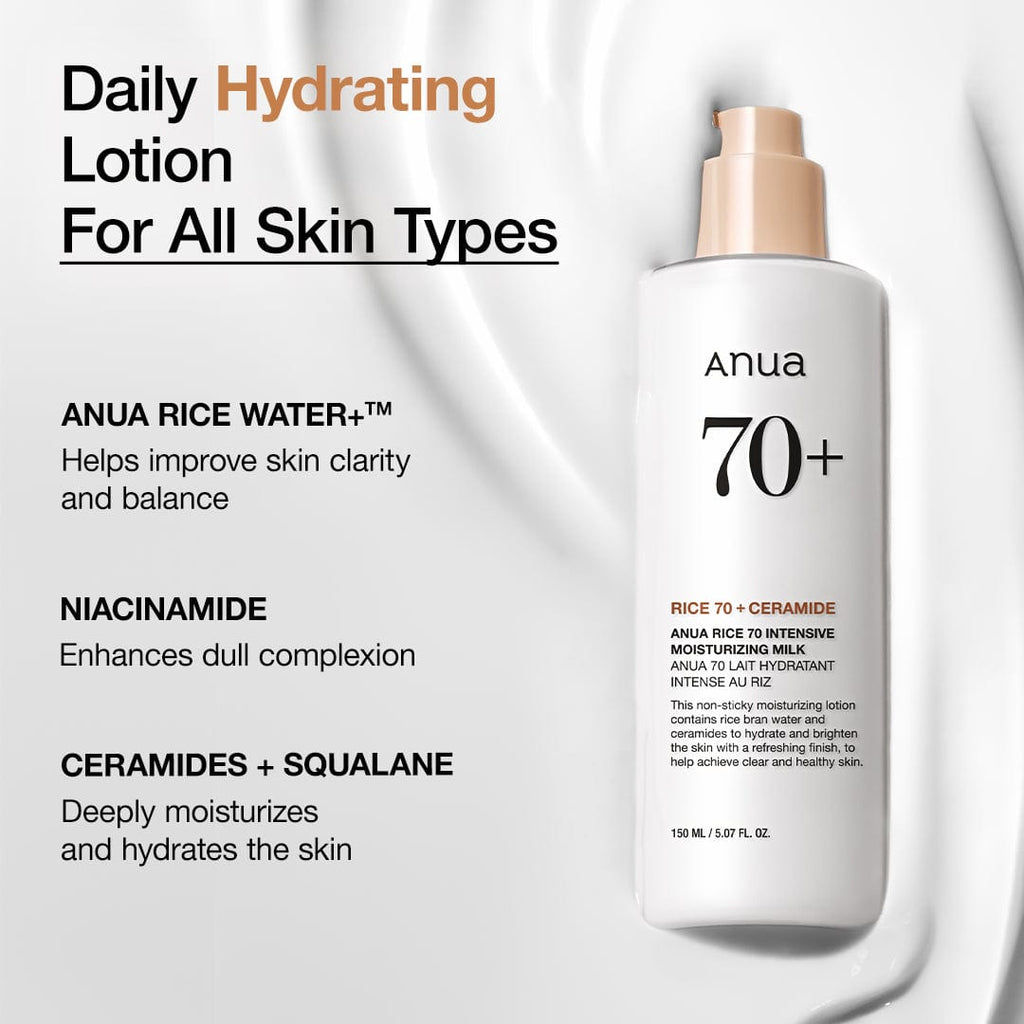ANUA Rice 70 Milk benefits