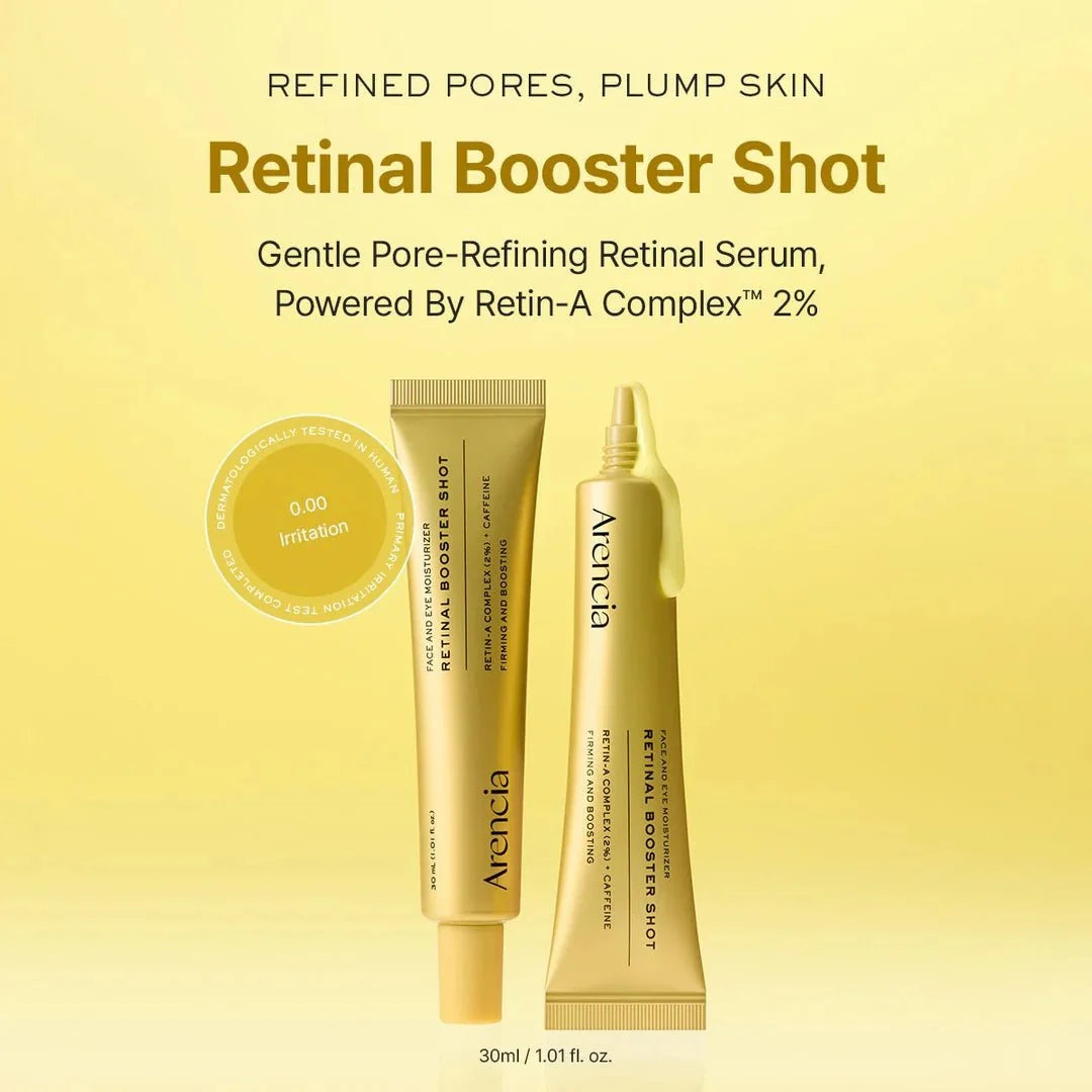 ARENCIA Retinal Booster Shot info