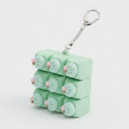 Stacked Dumpling Keychain - Green