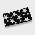 Star Knit Headband Wrap - Black – hair accessories (view 1)