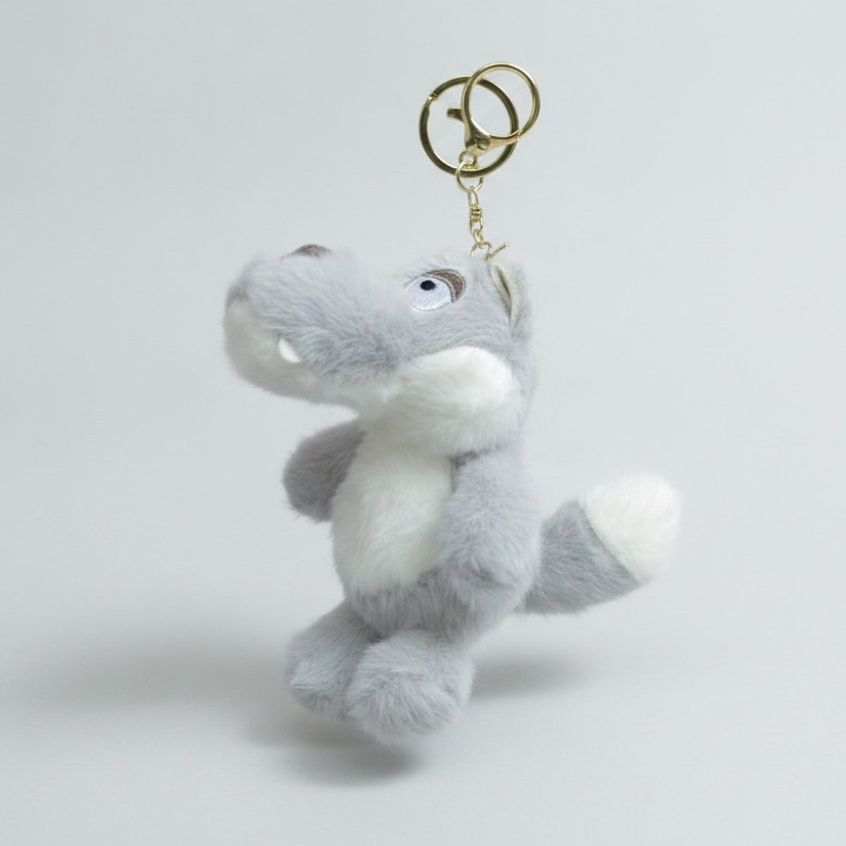 Cute Plush Alligator Keychain – novelty & toys (view 1)