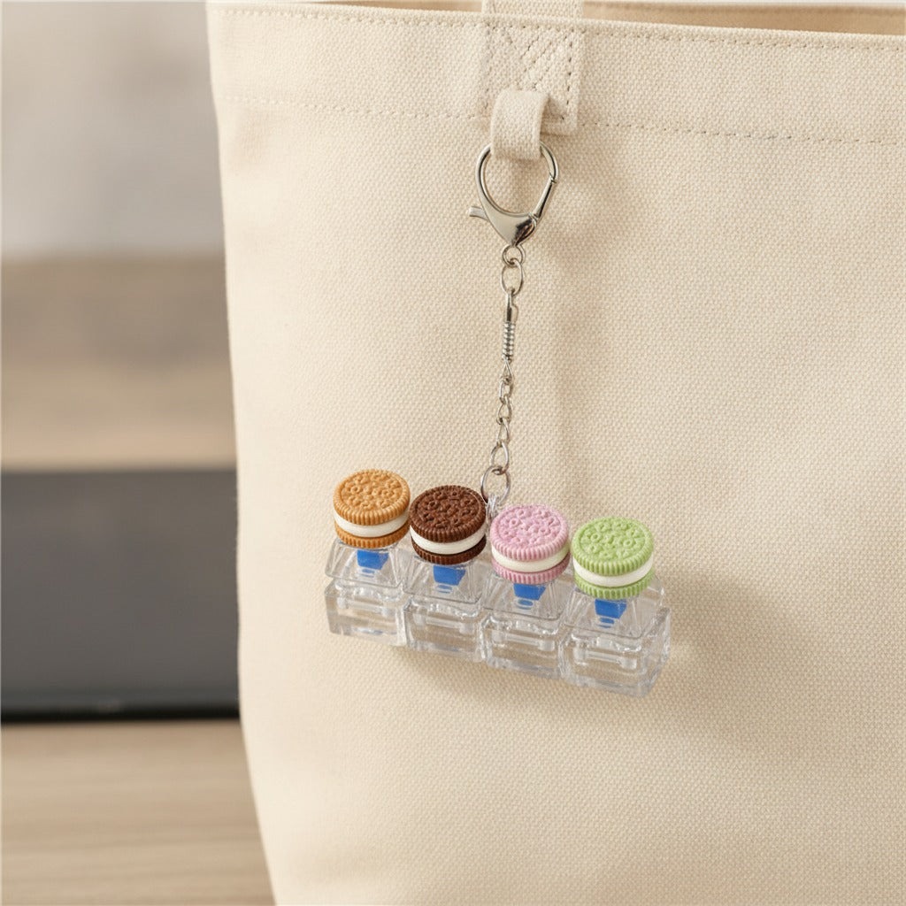Mini Cookie Jar Keychain Set - Type 2