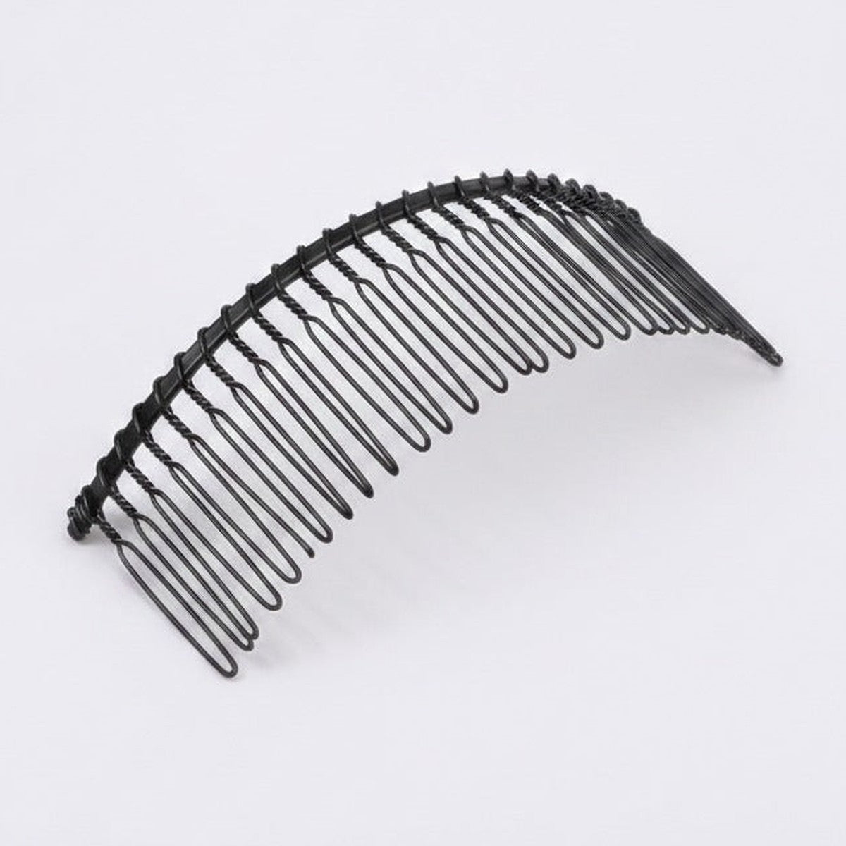 Wavy Hair Claw Clip - Black Large