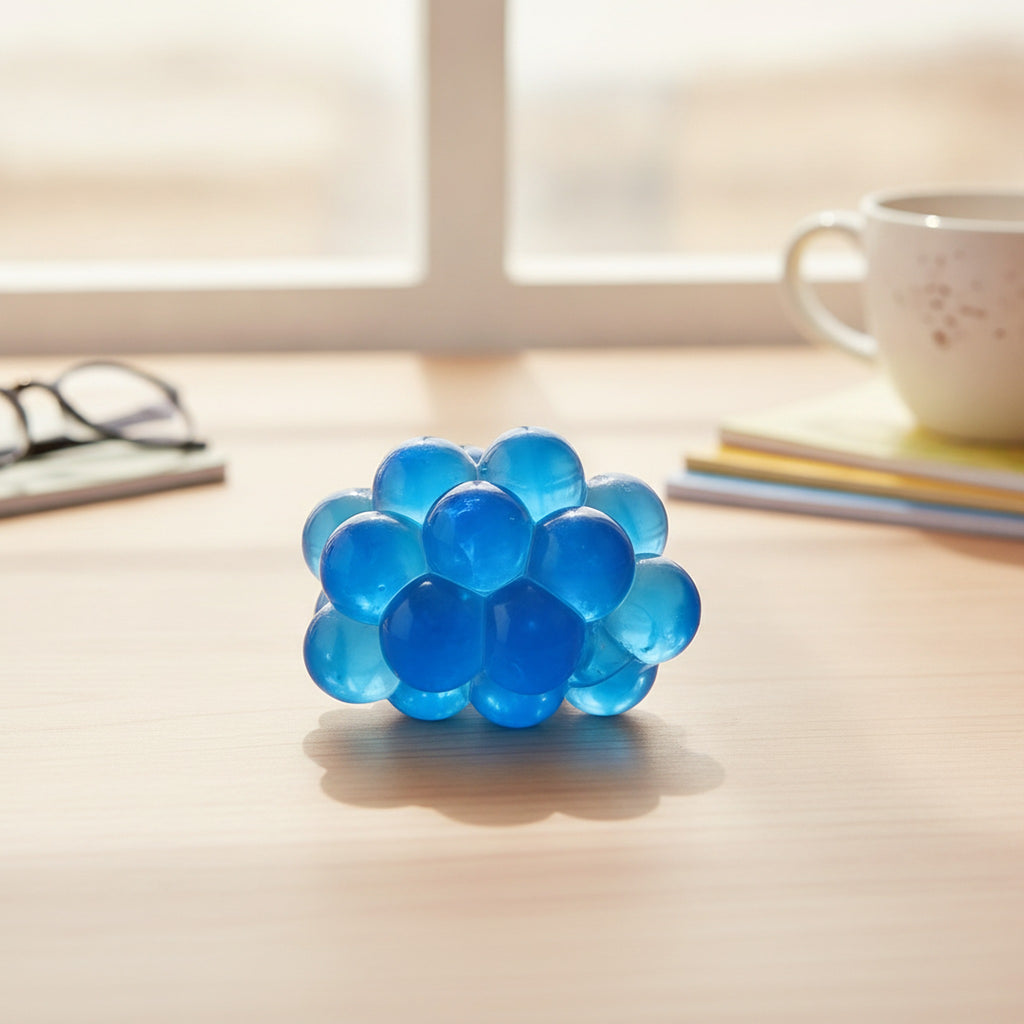 Bubble Cluster Pop Fidget Toy - Sapphire Blue