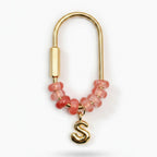 Beaded Initial Bag Charm - Type 2