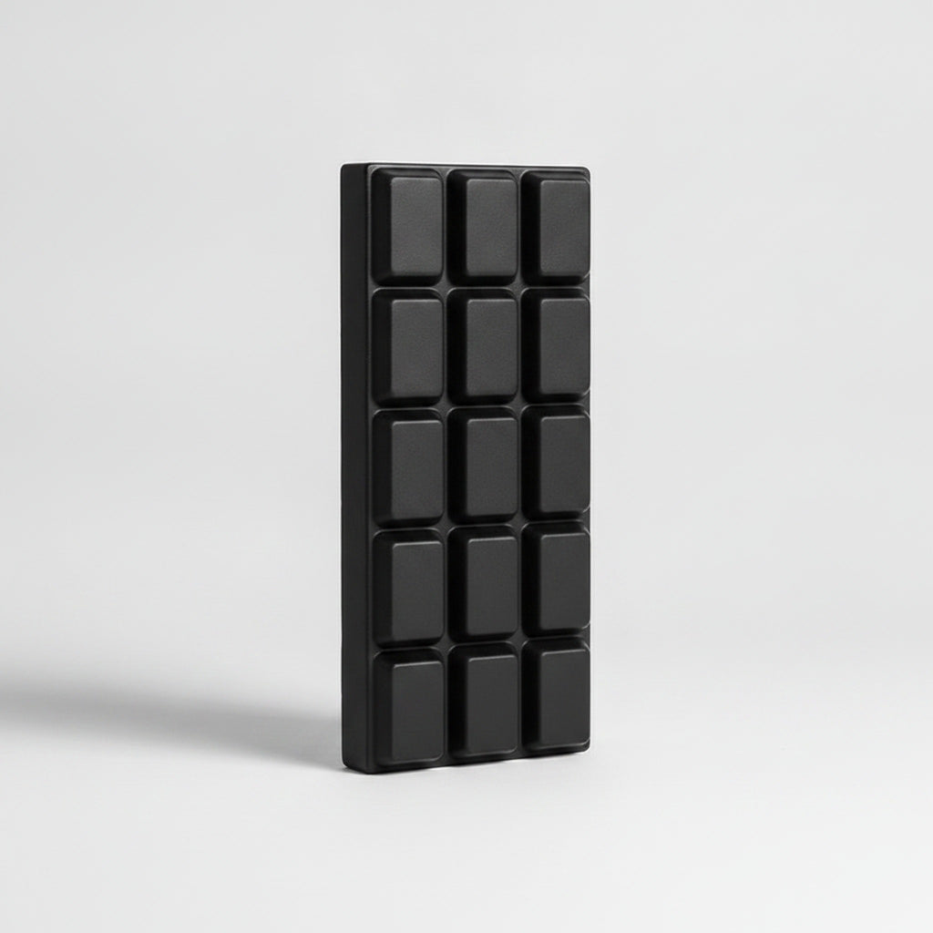 Chocolate Bar Pop It Fidget Toy - Black