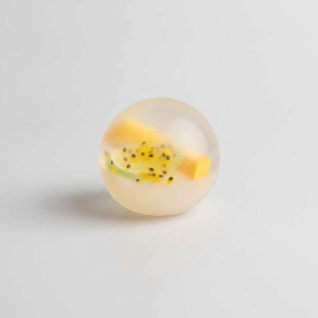 Fruit Smoothie Squishy Ball - Passion Fruit