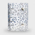 Star Print Clear Hardcover Journal Planner – stationery (view 1)