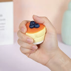Blueberry Soufflé Squishy - squeeze in hand