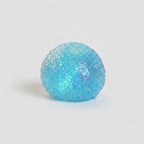 Sparkling Texture Squishy Ball - Blue
