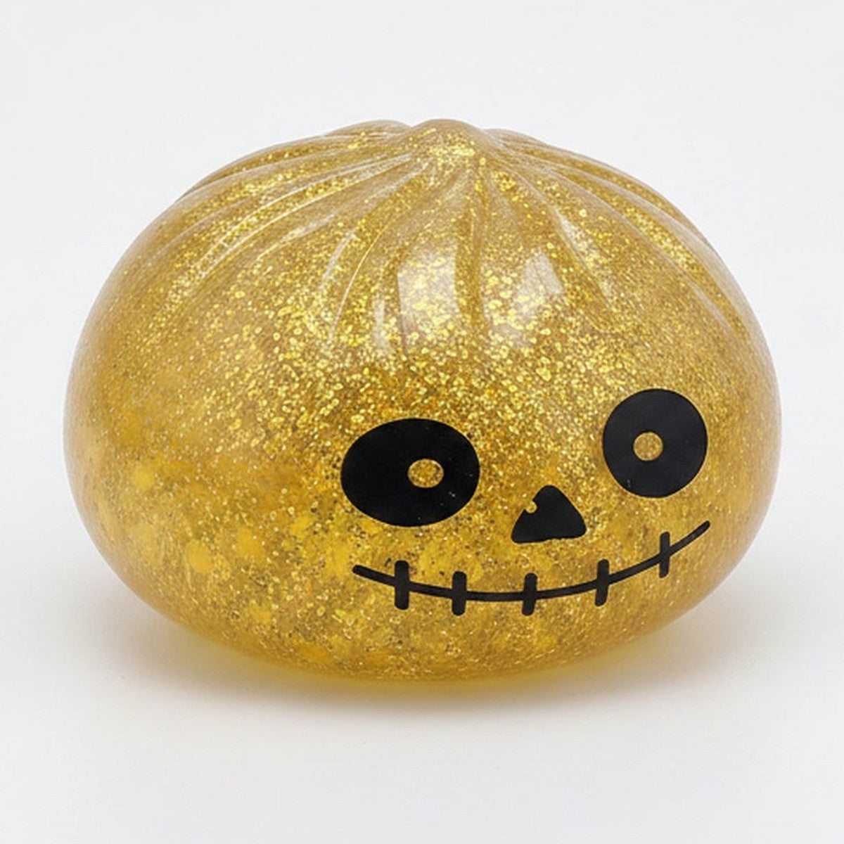 Halloween Jelly Bao Bun Squishy Slow Rising Stress Toy - Gold