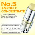 No.5 Glutathione TXA Advanced Dark Spot Ampoule Concentrate 10g+0.7g