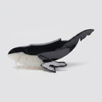 Whale Black White Enamel Hair Claw – hair accessories (view 1)