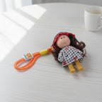 Mini Doll Keychain With Strap - Type 10